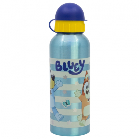 Sticle - Sticla apa aluminiu Bluey, 530ml