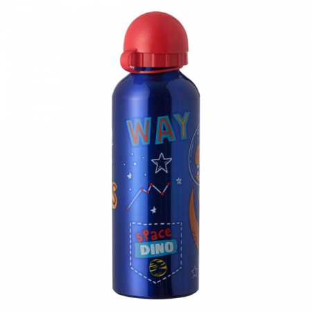Sticla apa aluminiu Dinozaur Spatiu 500 ml [1]