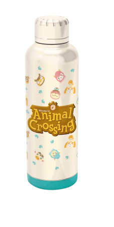 Sticle - Sticla apa aluminiu Animal Crossing 515ml