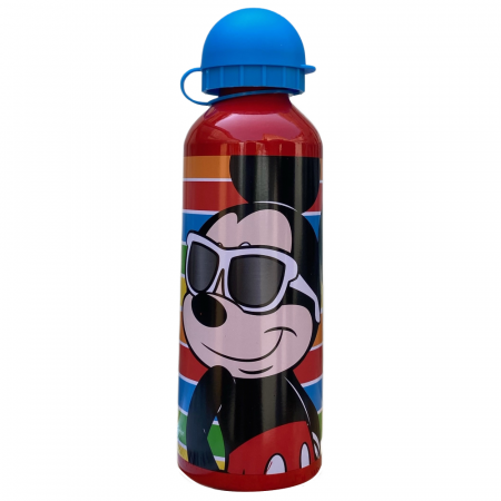 Accesorii hranire - Sticla apa aluminiu Mickey Mouse Disney, 500ml