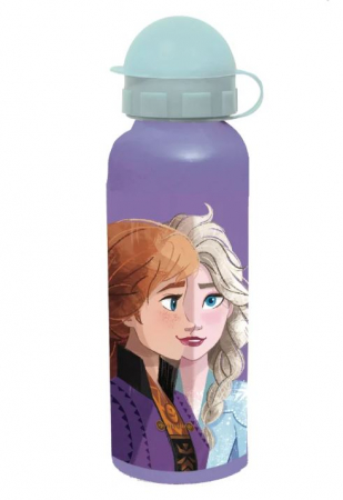 Accesorii hranire - Sticla apa aluminiu Frozen II 520 ml