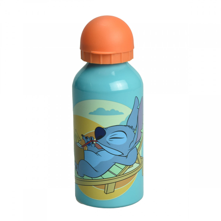 Accesorii hranire - Sticla apa Lilo & Stitch Chill, aluminiu 400 ml