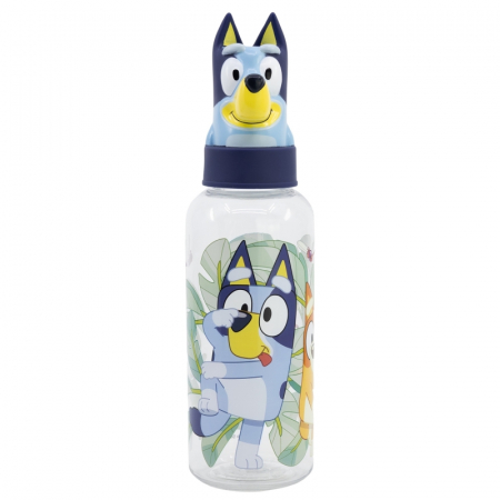 Sticle - Sticla apa copii figurina Bluey 560 ml