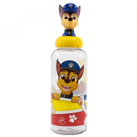 Sticle - Sticla apa copii Paw Patrol Pup Power figurina, Plastic, 560 ml