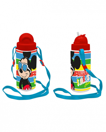 Sticla apa din tritan cu snur, Mickey Mouse 500ml [2]