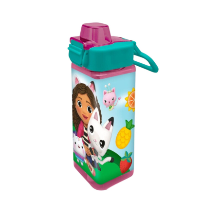 Accesorii hranire - Sticla apa dreptunghiulara Gabby's Dollhouse 500 ml