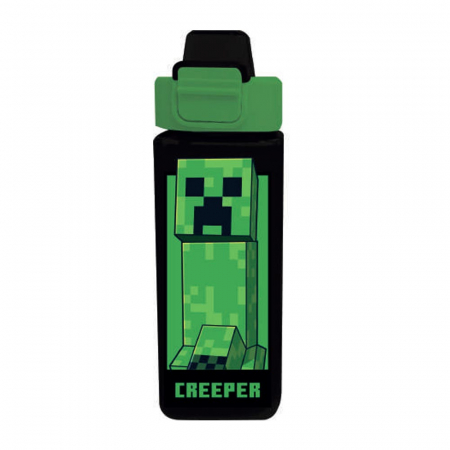 Accesorii hranire - Sticla apa dreptunghiulara Minecraft Creeper 500 ml