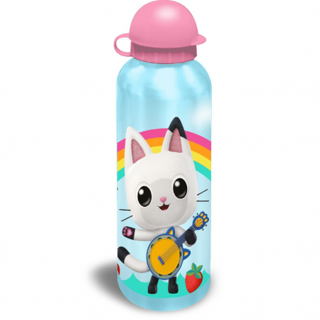 Sticle - Sticla apa Gabby's Dollhouse aluminiu 500 ml