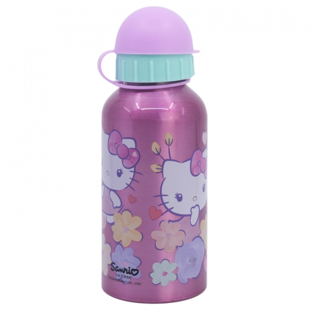 Sticla apa Hello Kitty, aluminiu 400 ml [1]