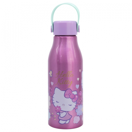 Accesorii hranire - Sticla apa Hello Kitty, aluminiu 760 ml