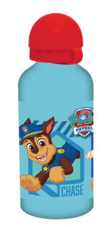 Sticle - Sticla apa Paw Patrol Marshal Chase Rubble aluminiu 500 ml