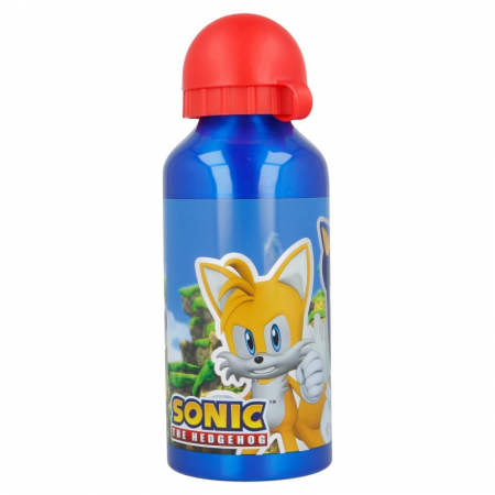 Sticle - Sticla apa Sonic aluminiu 400 ml, albastru