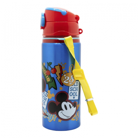Sticla apa pop up aluminiu, Mickey Mouse True Champions, 730ml [1]