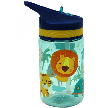 Sticle - Sticla de apa din tritan pentru copii Jungla, 400 ml