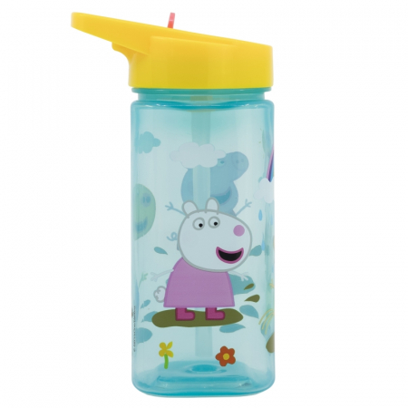 Accesorii hranire - Sticla plastic pentru apa,dreptunghiularaPeppa Pig 510ml