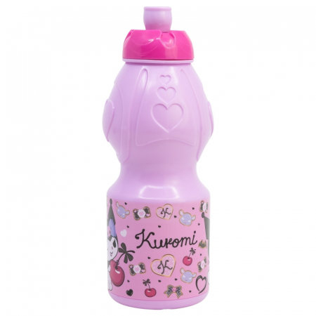 Sticla plastic pentru apa Hello Kitty Kuromi, 400ml [2]