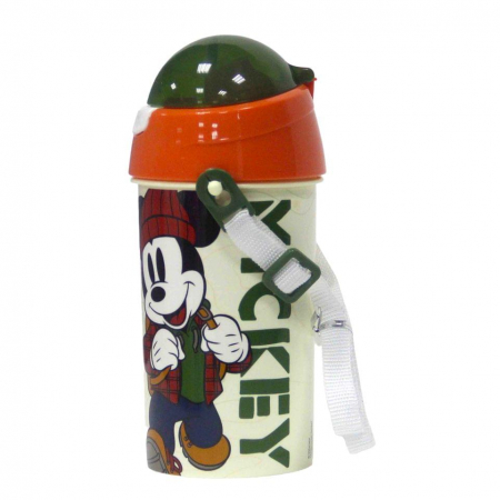 Accesorii hranire - Sticla plastic sport, Mickey Mouse 500 ml