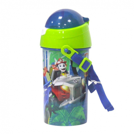 Cani, pahare si accesorii bebe - Sticla plastic sport, Paw Patrol 500 ml
