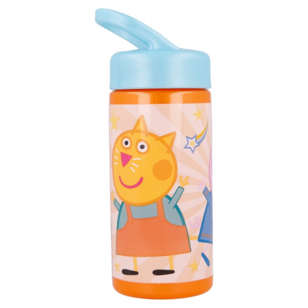 Sticle - Sticla plastic sport Peppa Pig, Kidness Counts, 410 ml