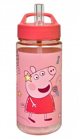 Accesorii hranire - Sticla plastic sport Peppa Pig, Aero Drink, 500 ml