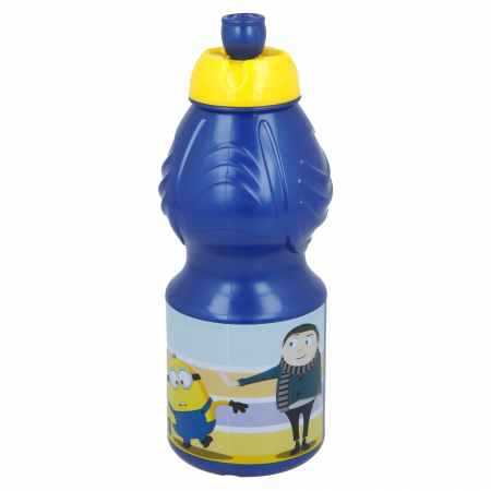 Sticle - Sticla sport, plastic, pentru apa, Minions II, 400ml