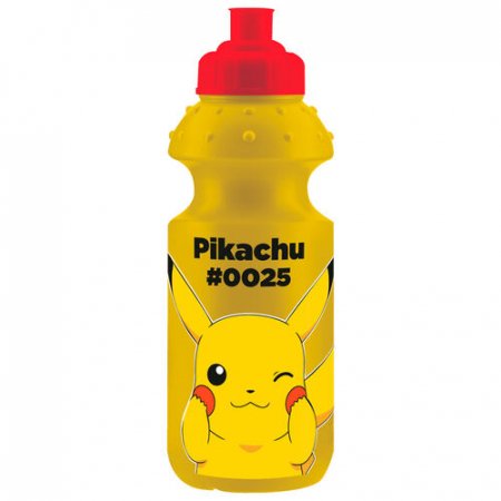 Sticle - Sticla sport, plastic, pentru apa, Pok├⌐mon, 350ml