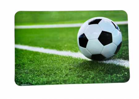 Servete si naproane - Suport farfurie pentru servit masa Footbal 43x28 cm