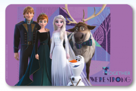 Servete si naproane - Suport farfurie pentru servit masa Frozen Strong, 43x28 cm