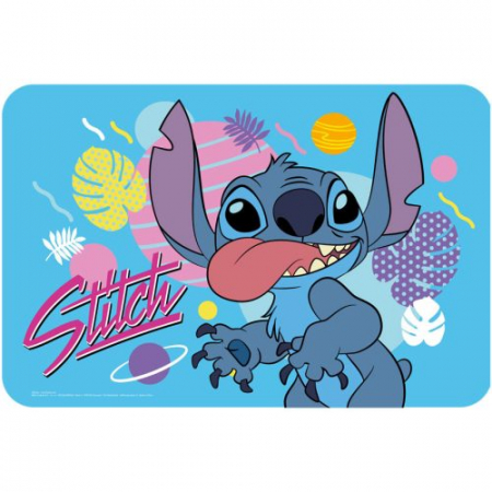 Accesorii hranire - Suport farfurie pentru servit masa Lilo & Stitch, Goofy 43x28 cm