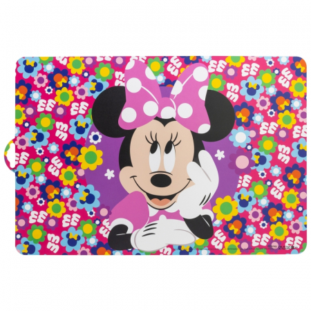 Servete si naproane - Suport farfurie pentru servit masa Minnie Mouse Bold Florals, 43x28 cm