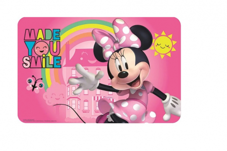 Servete si naproane - Suport farfurie pentru servit masa Minnie Mouse Smile, 43x28 cm