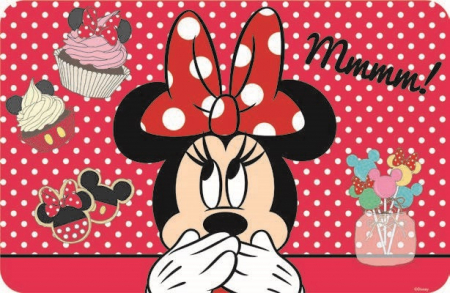 Servete si naproane - Suport farfurie pentru servit masa Minnie Mouse Mmmmm