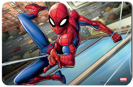 Servete si naproane - Suport farfurie pentru servit masa Spiderman 43x28 cm