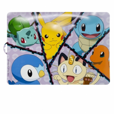 Servete si naproane - Suport farfurie pentru servit masa Pok├⌐mon, 43x28 cm