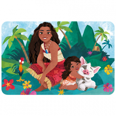 Servete si naproane - Suport farfurie pentru servit masa Vaiana Lagoon 43x28 cm