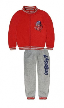 Costume sport copii - Trening fete cu fermoar Lady Bug