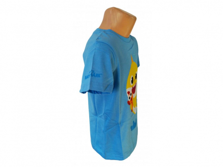 Tricou bumbac maneca scurta Baby Shark, rechin bebe [1]