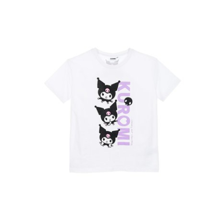 Tricouri copii - Tricou bumbac maneca scurta Hello Kitty Kuromi