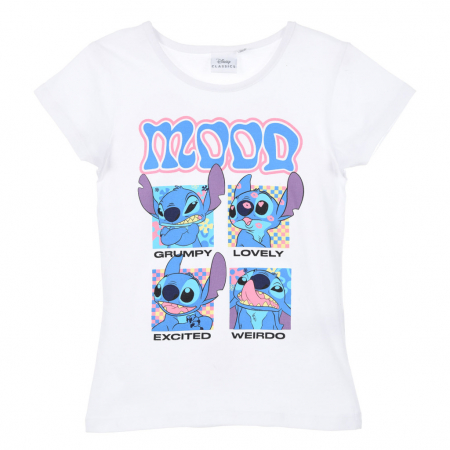Tricou bumbac maneca scurta Lilo & Stitch My Bestie [3]