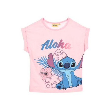 Tricouri copii - Tricou bumbac maneca scurta Aloha Stitch