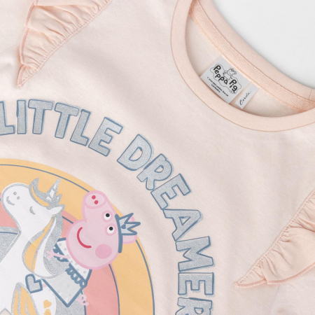 Tricou cu maneca scurta bumbac, Peppa Pig [2]