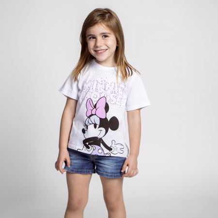 Tricou cu maneca scurta pentru copii Minnie Mouse Disney [3]