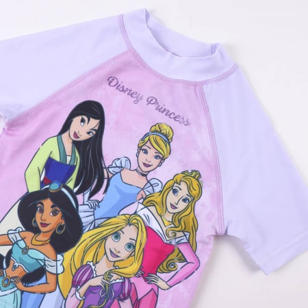 Tricou de copii, cu protectie UV 50, Printesele Disney [2]
