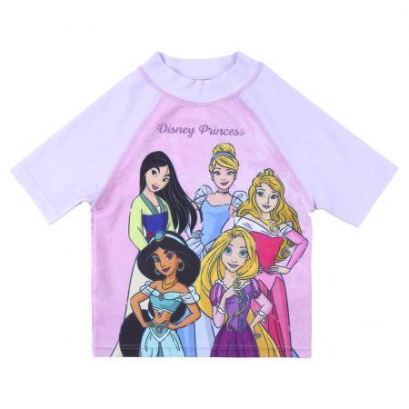 Costume de baie copii - Tricou de copii, cu protectie UV 50, Printesele Disney