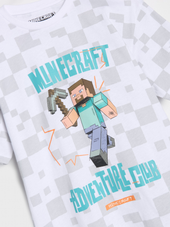 Tricou din bumbac cu maneca scurta Minecraft [1]