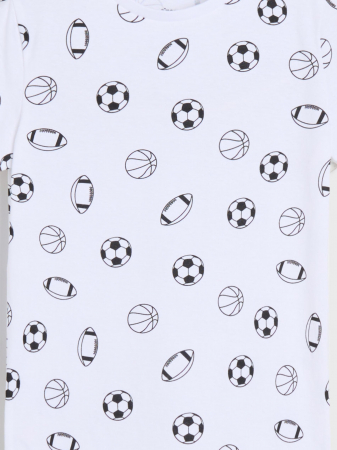 Tricou din bumbac cu maneca scurta Mingii [10]