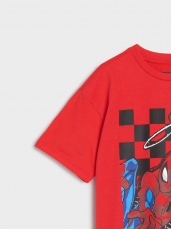 Tricou din bumbac cu maneca scurta Spider-Man [5]