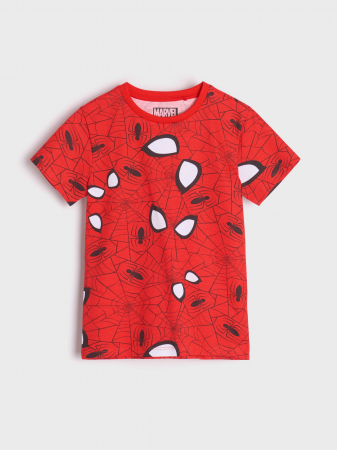 Tricouri copii - Tricou din bumbac, maneca scurta Spider-Man