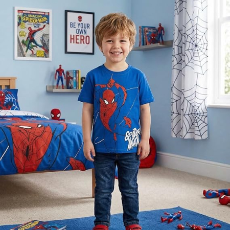 Tricouri copii - Tricou din bumbac pentru copii Spider-Man