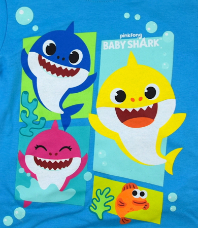 Tricou bumbac maneca scurta Baby Shark [1]